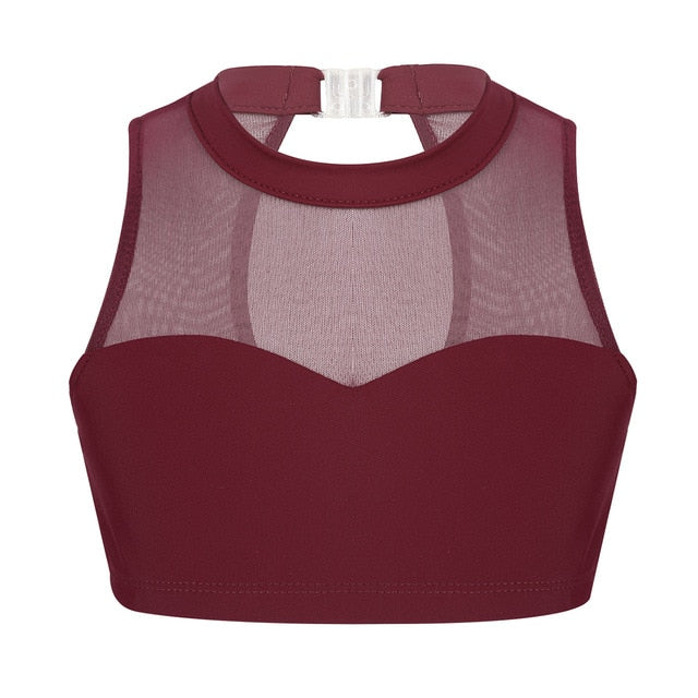 Mock Neck  Tops for Ballet Dance