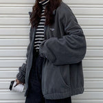 Load image into Gallery viewer, Zip-up Turn-down Collar Printed Hoodies
