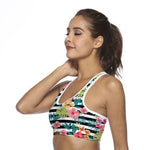 Load image into Gallery viewer, Bra With Phone Pocket Print
